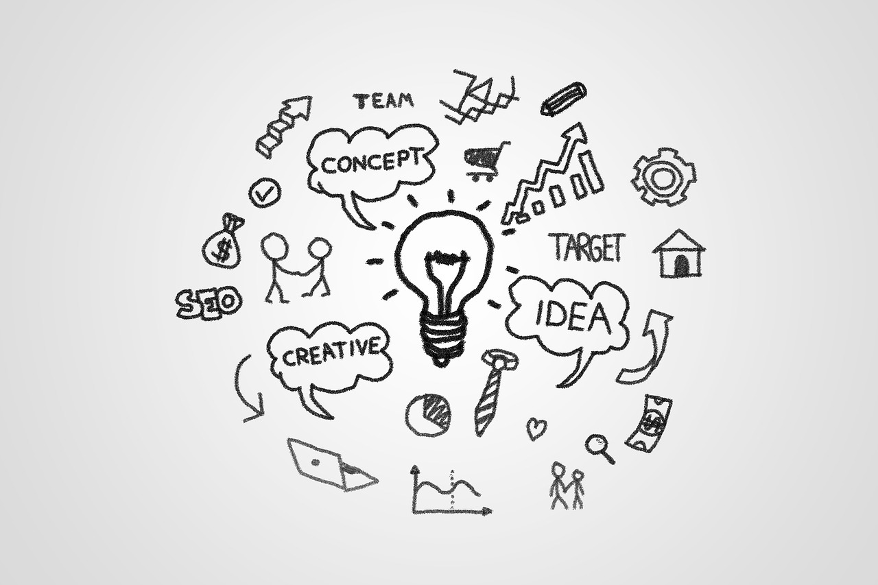 Content strategy and SEO planning board
